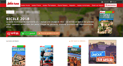 Desktop Screenshot of boutique.petitfute.com