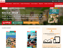 Tablet Screenshot of boutique.petitfute.com
